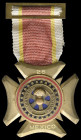 Military Industries 25 Year Service Cross, in gilt and enamels, 50mm extremely fine

Estimate: GBP 70-100