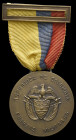 Colombia, Colombian Forces Medal, in bronze, 40mm, extremely fine

Estimate: GBP 150-200