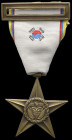 Colombia, Bronze Star for the Korean War, 39mm, in Fischer Ltd. case of issue, extremely fine

Estimate: GBP 180-220