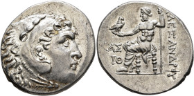KINGS OF MACEDON. Alexander III ‘the Great’, 336-323 BC. Tetradrachm (Silver, 30 mm, 16.99 g, 12 h), Aspendos, CY 19 = 194/3. Head of Herakles to righ...