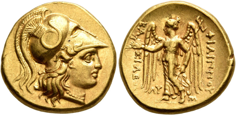 KINGS OF MACEDON. Philip III Arrhidaios, 323-317 BC. Stater (Gold, 18 mm, 8.57 g...