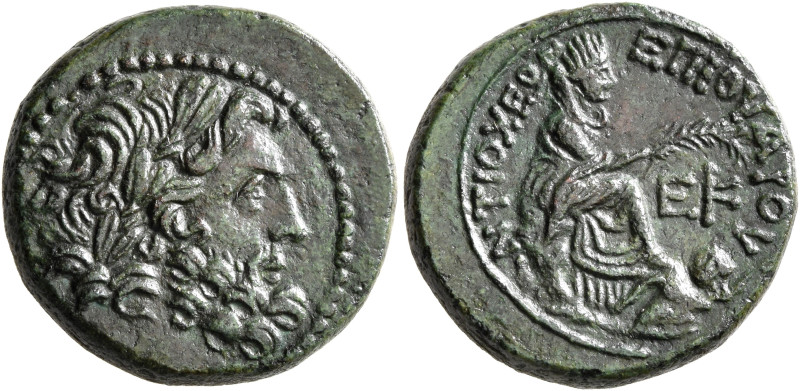 SYRIA, Seleucis and Pieria. Antioch. Pseudo-autonomous issue. AE (Bronze, 20 mm,...