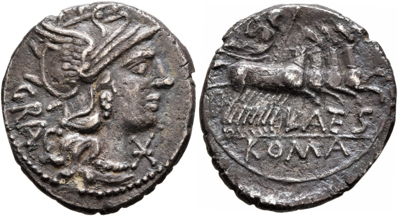 L. Antestius Gragulus, 136 BC. Denarius (Silver, 20 mm, 3.63 g, 12 h), Rome. GRA...