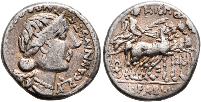 C. Annius T.f. T.n., 82-81 BC. Denarius (Silver, 18 mm, 3.82 g, 12 h), uncertain...