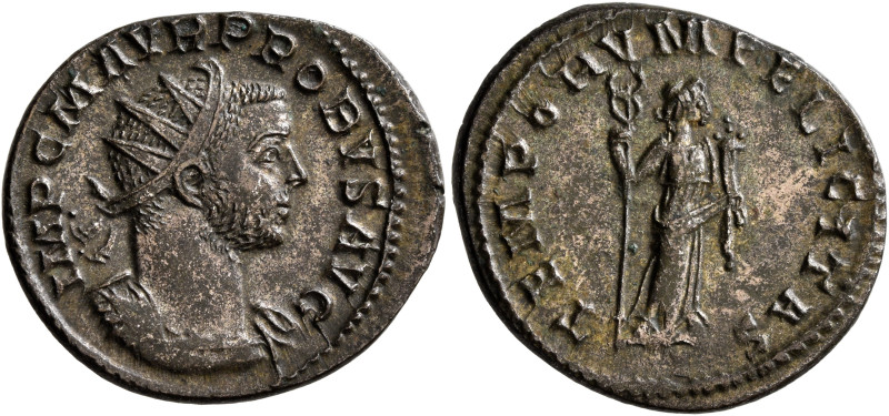 Probus, 276-282. Antoninianus (Silvered bronze, 22 mm, 3.27 g, 12 h), Lugdunum, ...