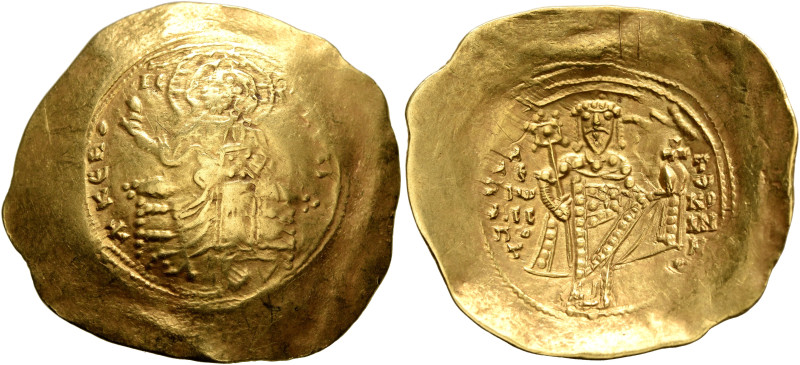 Alexius I Comnenus, 1081-1118. Hyperpyron (Gold, 29 mm, 4.43 g, 6 h), Thessaloni...