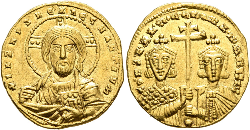 Romanus II, 959-963. Solidus (Gold, 19 mm, 4.36 g, 6 h), Constantinopolis, 959. ...