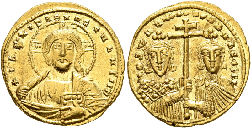 Romanus II, 959-963. Solidus (Gold, 20 mm, 4.43 g, 6 h), Constantinopolis, 959. ...