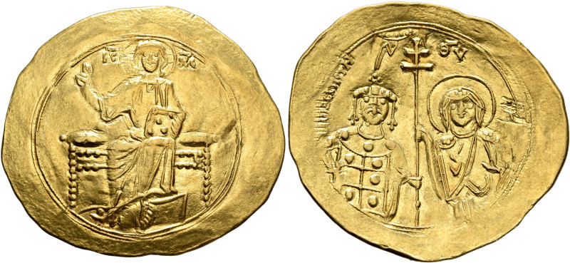 John II Comnenus, 1118-1143. Hyperpyron (Gold, 31 mm, 4.45 g, 6 h), Constantinop...