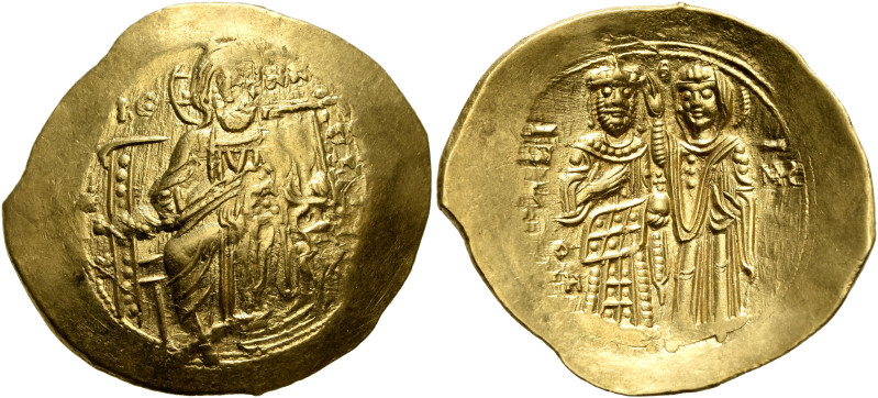 John II Comnenus, 1118-1143. Hyperpyron (Gold, 25 mm, 4.00 g, 12 h), Thessalonic...