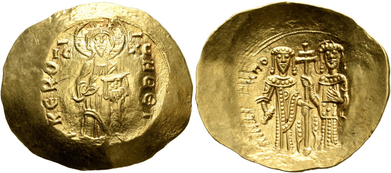 Alexius III Angelus-Comnenus, 1195-1203. Hyperpyron (Gold, 28 mm, 4.21 g, 6 h), ...