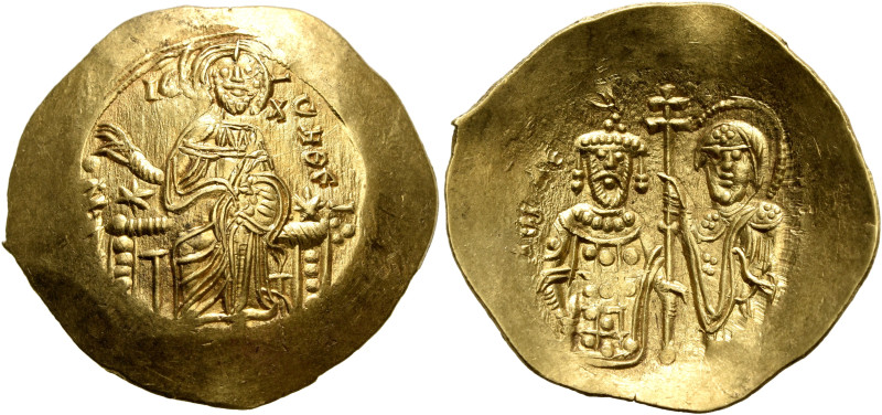 John III Ducas (Vatatzes), emperor of Nicaea, 1222-1254. Hyperpyron (Gold, 26 mm...