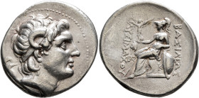 KINGS OF THRACE. Lysimachos, 305-281 BC. Tetradrachm (Silver, 31 mm, 17.01 g, 12 h), Lysimacheia, circa 297/6-282/1. Diademed head of Alexander the Gr...