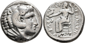KINGS OF MACEDON. Alexander III ‘the Great’, 336-323 BC. Tetradrachm (Silver, 24 mm, 16.78 g, 7 h), Amphipolis, struck under Philip III, circa 320-317...