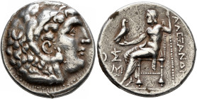 KINGS OF MACEDON. Alexander III ‘the Great’, 336-323 BC. Tetradrachm (Silver, 28 mm, 17.03 g, 3 h), Amphipolis, struck under Antigonos II Gonatas, cir...