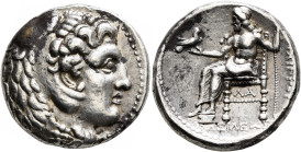 KINGS OF MACEDON. Philip III Arrhidaios, 323-317 BC. Tetradrachm (Silver, 24 mm, 17.22 g, 9 h), Susa, struck under Koinos, circa 322-320. Head of Hera...