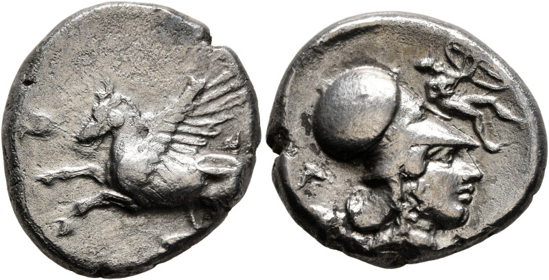 EPEIROS. Ambrakia. Circa 404-360 BC. Stater (Silver, 20 mm, 7.87 g, 3 h). Pegaso...