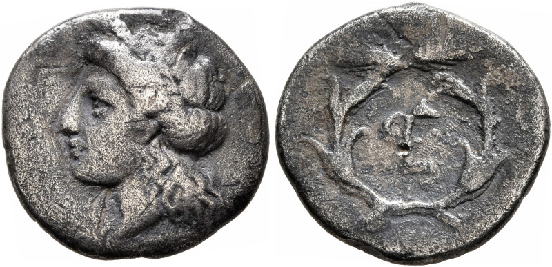 ARGOLIS. Hermione. Circa 360-320/10 BC. Triobol (Silver, 15 mm, 2.49 g, 12 h). H...