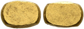 IONIA. Uncertain. Circa 7th-6th centuries BC. Ingot (Electrum, 5 mm, 0.52 g), Lydo-Milesian standard. Blank. Rev. Blank. Cf. Leu Web Auction 15 (2021)...