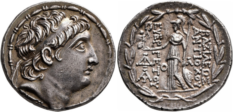 KINGS OF CAPPADOCIA. Ariarathes VII Philometor, circa 107/6-101/0 BC. Tetradrach...