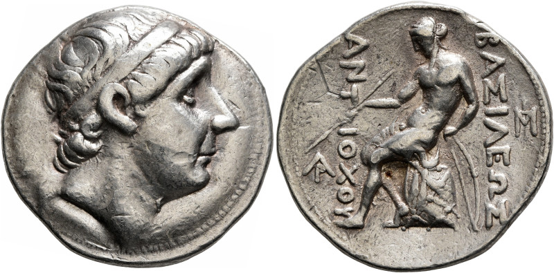 SELEUKID KINGS OF SYRIA. Antiochos I Soter, 281-261 BC. Tetradrachm (Silver, 29 ...