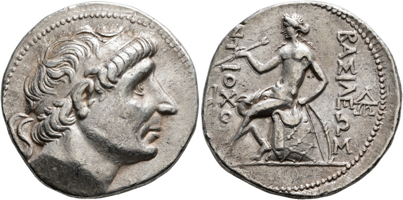 SELEUKID KINGS OF SYRIA. Antiochos I Soter, 281-261 BC. Tetradrachm (Silver, 28 ...