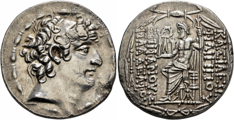 SELEUKID KINGS OF SYRIA. Philip I Philadelphos, circa 95/4-76/5 BC. Tetradrachm ...