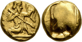 PERSIA, Achaemenid Empire. Time of Xerxes II to Artaxerxes II, circa 420-375 BC. Daric (Gold, 15 mm, 8.34 g), Lydo-Milesian standard, Sardes. Persian ...