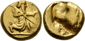 PERSIA, Achaemenid Empire. Time of Xerxes II to Artaxerxes II, circa 420-375 BC. Daric (Gold, 15 mm, 8.34 g), Lydo-Milesian standard, Sardes. Persian ...