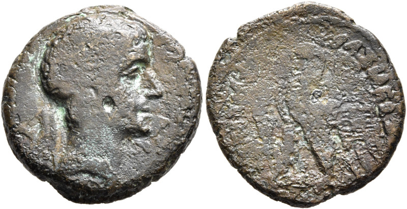 PTOLEMAIC KINGS OF EGYPT. Ptolemy VI Philometor, first reign, 180-164 BC. AE (Br...