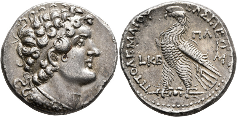 PTOLEMAIC KINGS OF EGYPT. Ptolemy VI Philometor, second reign, 163-145 BC. Tetra...
