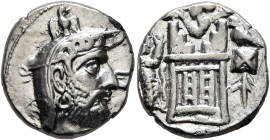 KINGS OF PERSIS. Autophradates (Vadfradad) II, early-mid 2nd century BC. Drachm (Silver, 16 mm, 4.18 g, 6 h), Istakhr (Persepolis). Bearded head of Au...