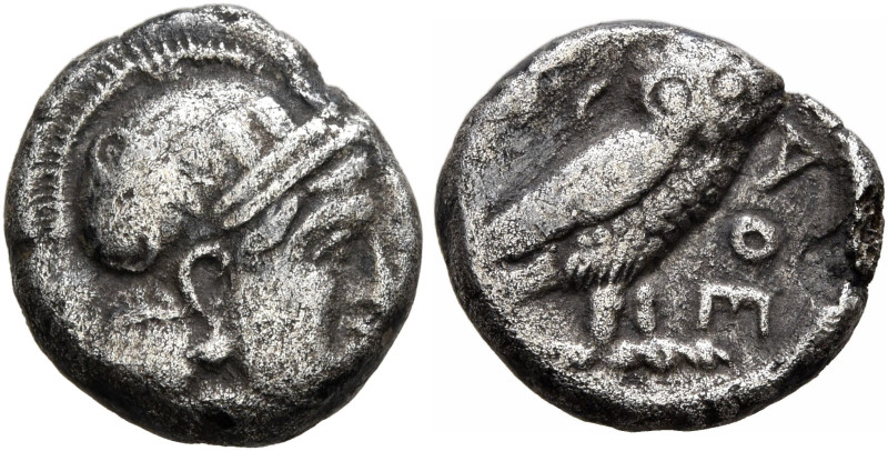BAKTRIA, Local Issues. Circa 295/3-285/3 BC. Hemidrachm (Silver, 11 mm, 1.53 g, ...