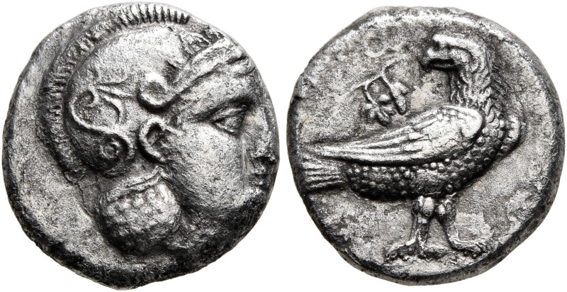 BAKTRIA, Local Issues. Circa 285/3-280/78 BC. Drachm (Silver, 13 mm, 3.00 g, 6 h...