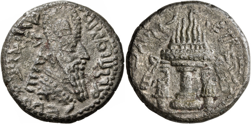 SASANIAN KINGS. Ardashir I, 223/4-240. Tetradrachm (Silver, 25 mm, 12.48 g, 9 h)...