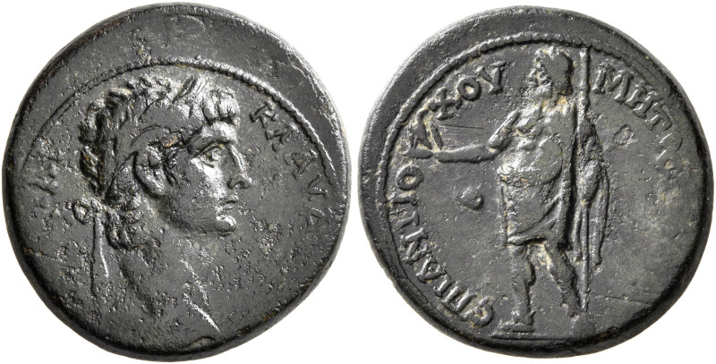 PHRYGIA. Aezanis. Claudius, 41-54. Assarion (Bronze, 19 mm, 4.59 g, 1 h), Antioc...