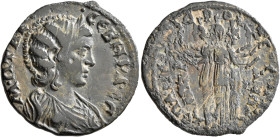 PHRYGIA. Ancyra. Otacilia Severa, Augusta, 244-249. Diassarion (Bronze, 26 mm, 6.37 g, 6 h), Aur. Nikandros, son of Tryphon, first archon. Μ•ΩΤΑΚ•ϹЄΒΗ...