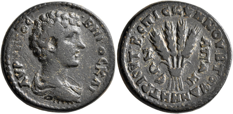 PHRYGIA. Apameia. Marcus Aurelius, as Caesar, 139-161. Diassarion (Bronze, 23 mm...