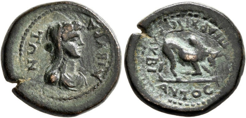 PHRYGIA. Cibyra. Pseudo-autonomous issue. Assarion (Bronze, 17 mm, 4.30 g, 6 h),...