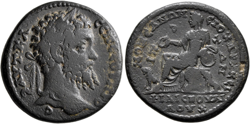 PHRYGIA. Eiocharax. Septimius Severus, 193-211. Diassarion (Bronze, 23 mm, 7.61 ...