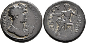 PHRYGIA. Sebaste. Hadrian, 117-138. Diassarion (Bronze, 24 mm, 9.84 g, 6 h). ΑΥ ΚΑΙ ΤΡ ΑΔΡΙΑΝΟϹ ϹЄ Laureate and cuirassed bust of Hadrian to right, we...