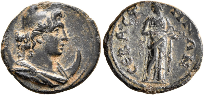 PHRYGIA. Sebaste. Pseudo-autonomous issue. Hemiassarion (Bronze, 18 mm, 2.59 g, ...