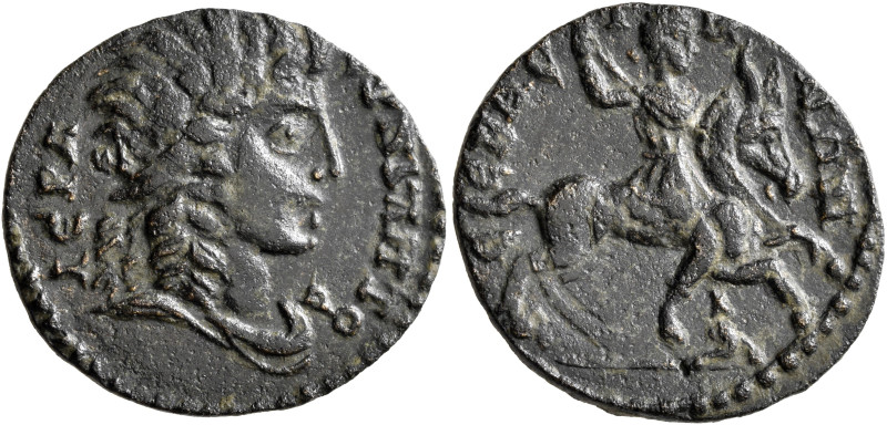 PHRYGIA. Sebaste. Pseudo-autonomous issue. Assarion (Bronze, 22 mm, 4.18 g, 5 h)...