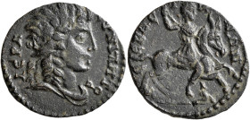 PHRYGIA. Sebaste. Pseudo-autonomous issue. Assarion (Bronze, 22 mm, 4.18 g, 5 h), time of Elagabalus to Severus Alexander, 218-235. ΙЄΡΑ ϹΥΝΚΛΗΤΟ/Ϲ Di...