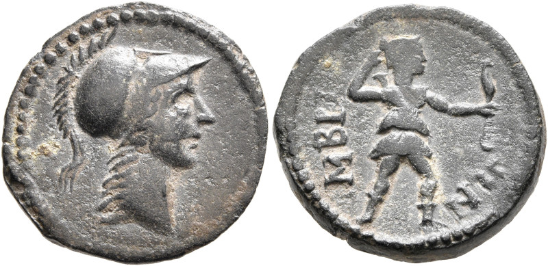 ISLANDS OFF THRACE, Imbrus. Pseudo-autonomous issue. Assarion (Bronze, 18 mm, 4....
