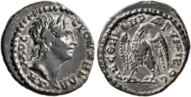 PHRYGIA. Bruzus. Pseudo-autonomous issue. Hemiassarion (Bronze, 15 mm, 1.73 g, 7...