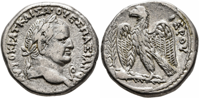 SYRIA, Seleucis and Pieria. Antioch. Vespasian, 69-79. Tetradrachm (Silver, 25 m...