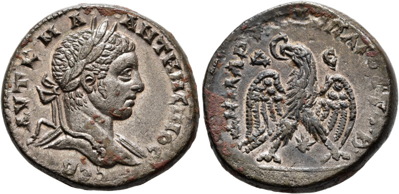 SYRIA, Seleucis and Pieria. Antioch. Elagabalus, 218-222. Tetradrachm (Billon, 2...