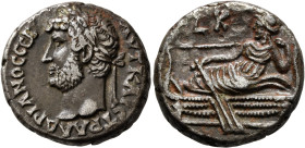 EGYPT. Alexandria. Hadrian, 117-138. Tetradrachm (Billon, 22 mm, 11.82 g, 12 h), RY 20 = 135/6. AYT KAIC TΡA ΑΔΡIANOC CЄΒ Laureate head of Hadrian to ...