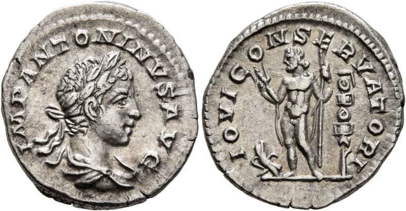 Elagabalus, 218-222. Denarius (Silver, 19 mm, 3.30 g, 12 h), Rome, 219. IMP ANTO...